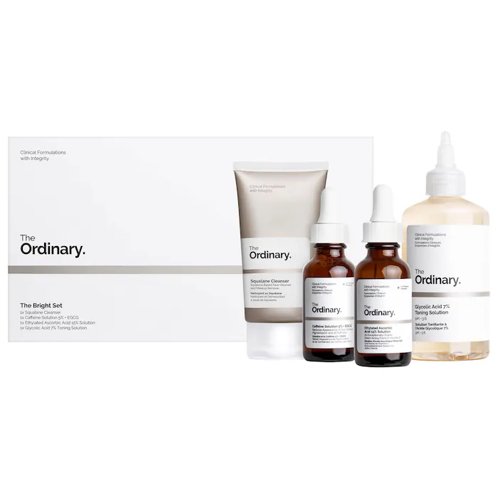 Cuidado de la piel / The Bright Set with Glycolic Acid / The Ordinary