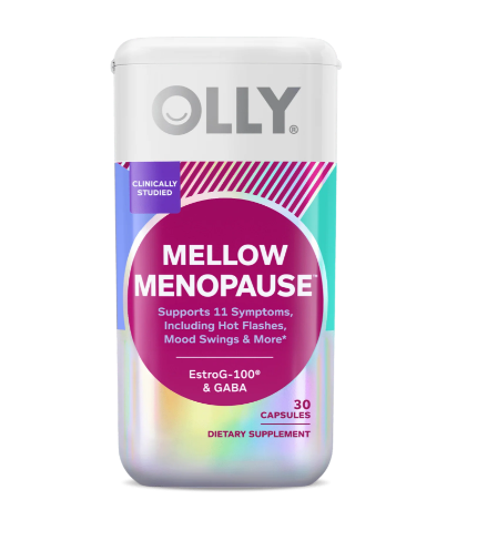 Vitamina / Suplemento / Mujeres / Menopausia / OLLY - Mellow Menopause / 30 Capsule