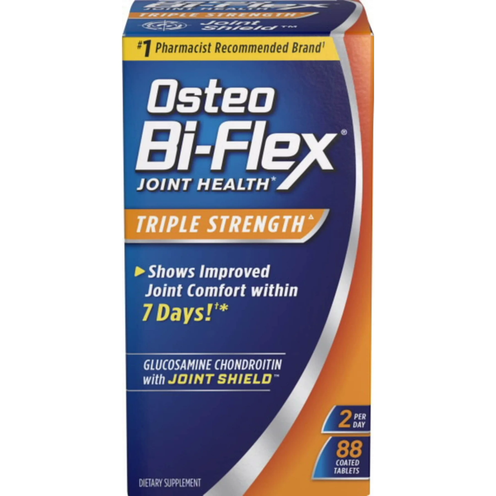 Vitamina / Suplemento / Salud de las Articulaciones / Osteo Bi-Flex - Triple Strength / 88 Tablets