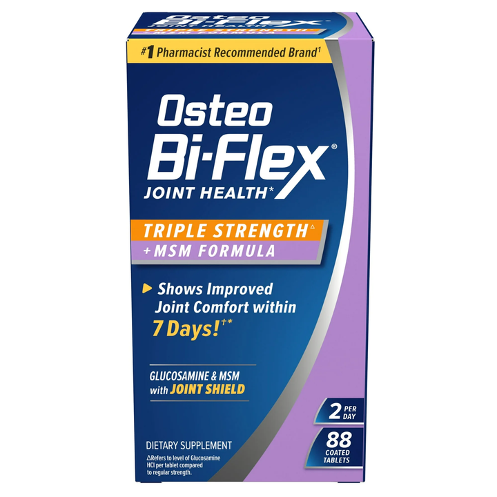 Vitamina / Suplemento / Salud de las Articulaciones / Osteo Bi-Flex - Triple Strength + MSM Formula / 88 Tablets