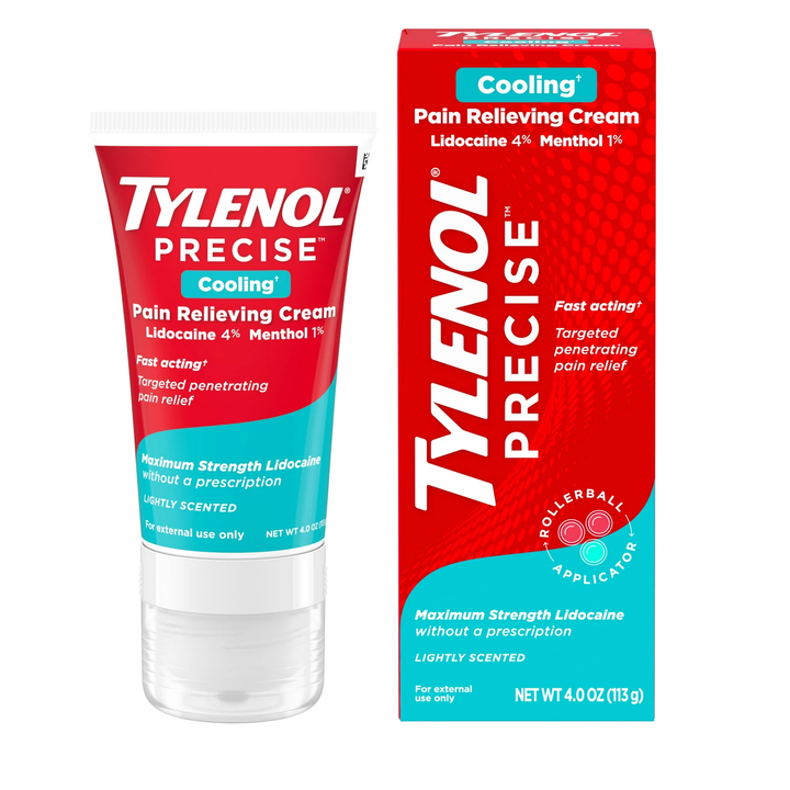 Medicamento / Analgésico Tópico / Dolor Articular y Muscular / TYLENOL - Precise Cooling Pain Relieving Cream - 4 oz