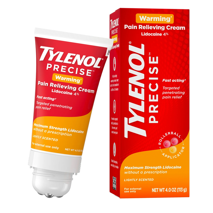 Medicamento / Analgésico Tópico / Dolor Articular y Muscular / TYLENOL - Precise Warming Pain Relieving Cream - 4 Oz