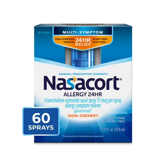 Medicamento / Alergias / Congestión Nasal / NASACORT - 24HR Allergy / Nasal Spray