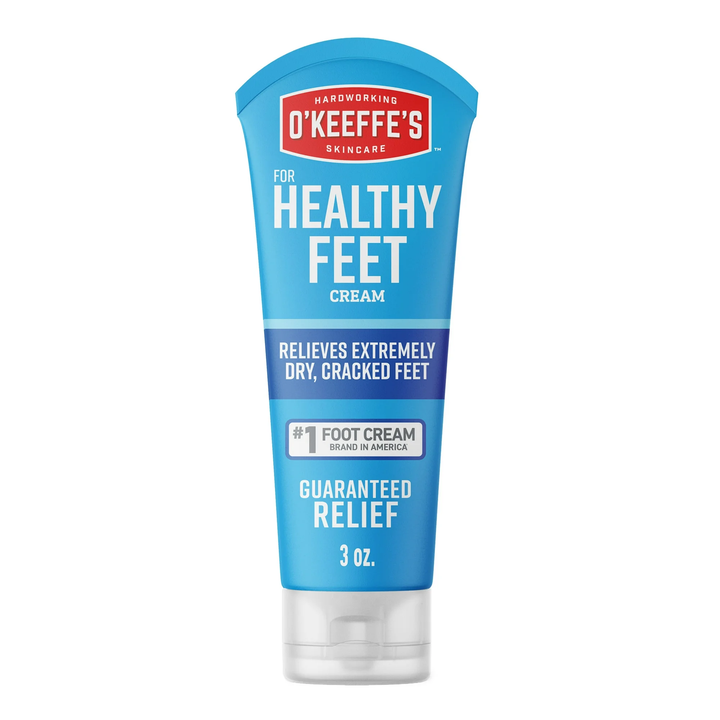 Cuidado de la piel / Crema para Pies y Manos / O'KEEFFE'S - Healthy Feet Cream / Tubo, 3 oz.