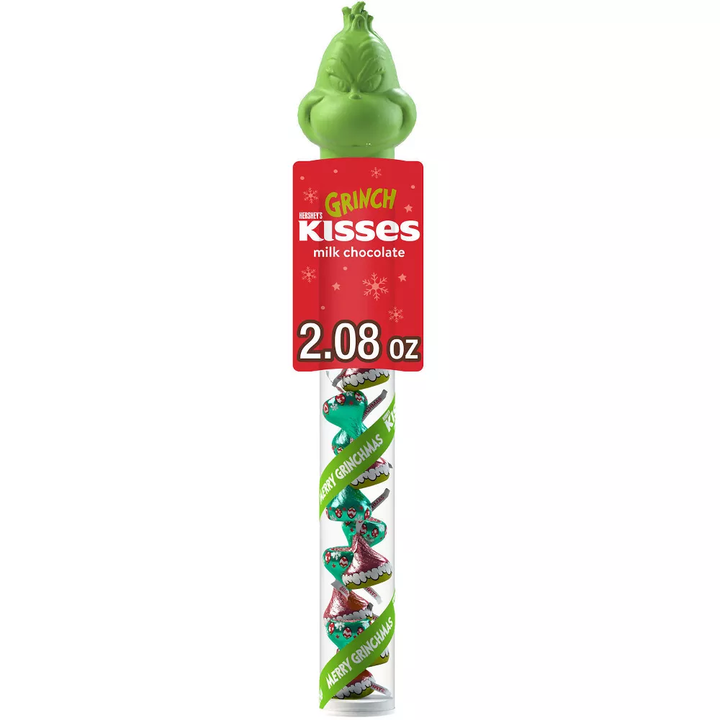 Hershey's Kisses / Bastón de caramelo The Grinch / Chocolates con leche