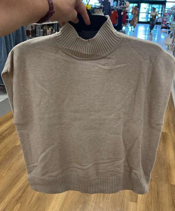 Blusa / Chaleco / Mujer / Beige / ZZ / TJ100426-2552