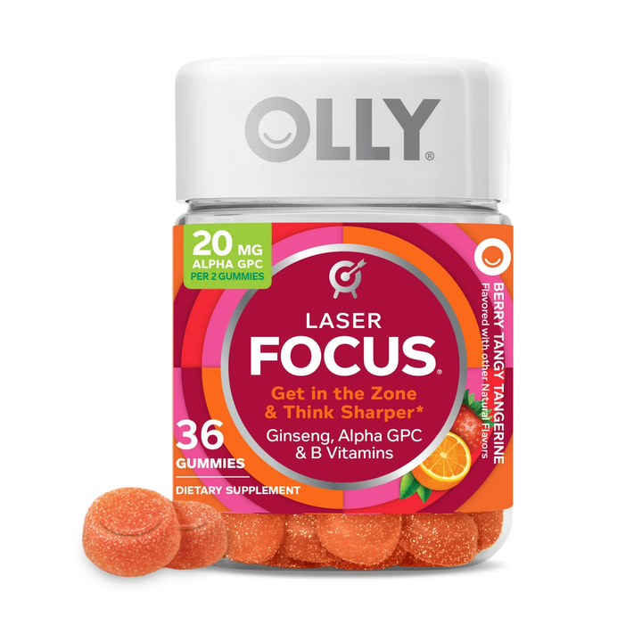 Vitamina / Suplemento Cognitivo / OLLY - Laser Focus / 36 Gummies